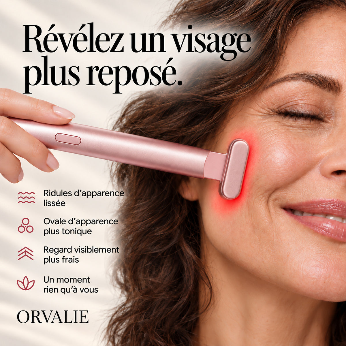 BAGUETTE LUMIÈRE ROUGE 3-EN-1