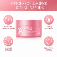 Patchs Yeux Collagène & Niacinamide — L'Éclat Immédiat
